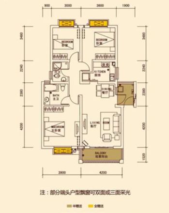 滨湖国际社区三期户型图
