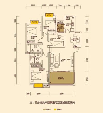 滨湖国际社区三期户型图
