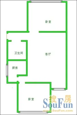 群和街1号院户型图