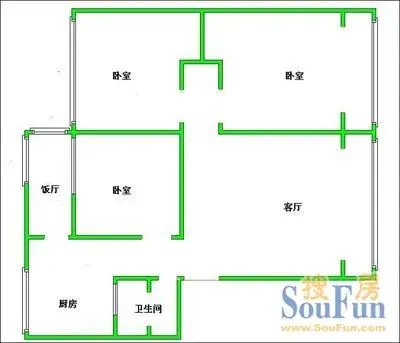 群和街1号院户型图