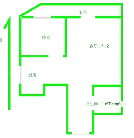渝沙村户型图