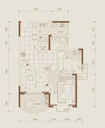 候鸟湾户型图