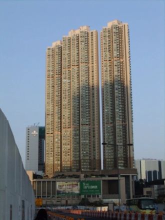 港景峰实景图