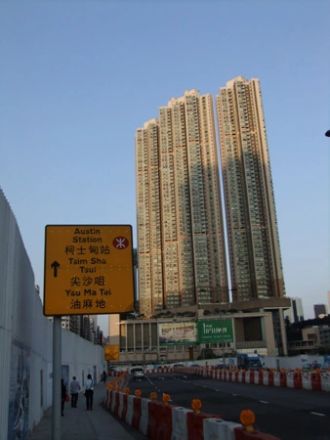 港景峰实景图