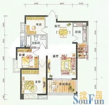 元方林音户型图