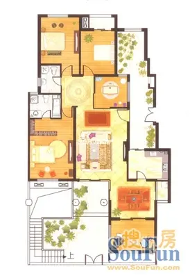 元方林音户型图