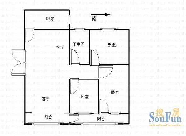 綦江文昌巷户型图