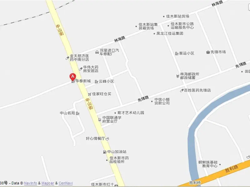 华泰新城三期交通图
