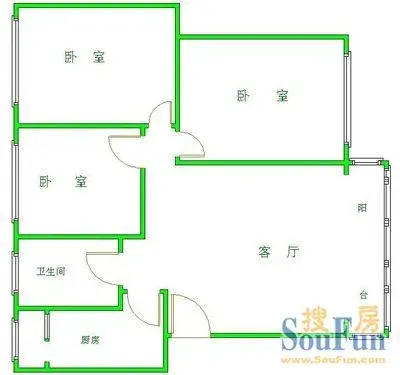 怡园户型图