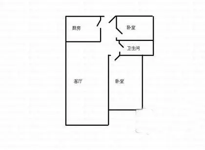 建北一村住宅区户型图