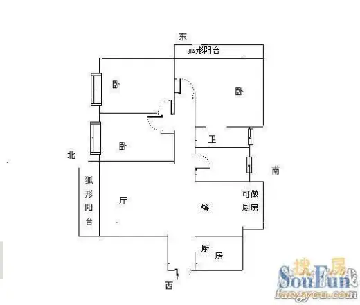 怡海花园户型图