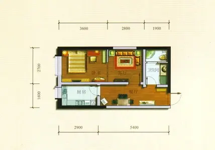 南街花园小区户型图