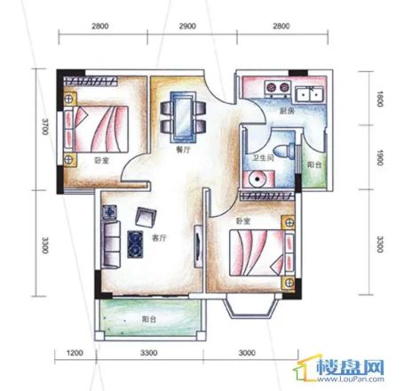 苏农二村户型图