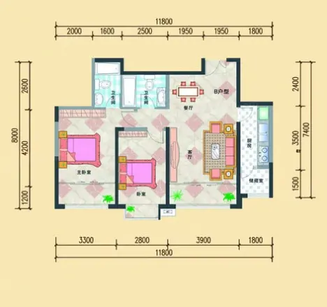 甘肃联合大学家属院户型图