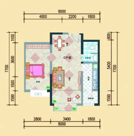 甘肃联合大学家属院户型图