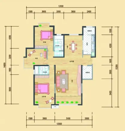甘肃联合大学家属院户型图