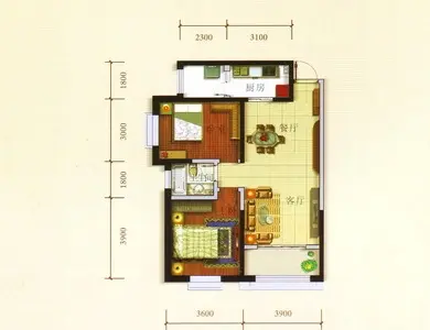 兰海商贸城家属院户型图