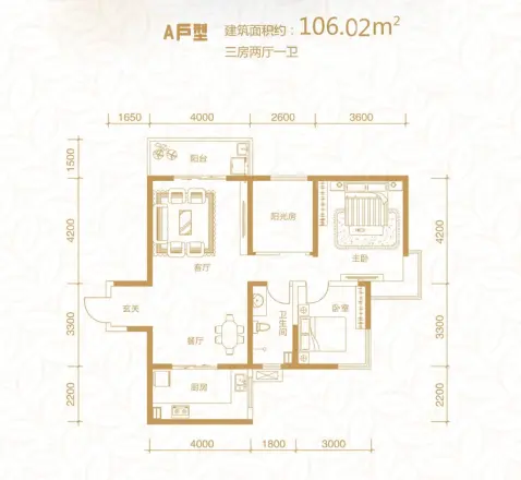 国际幸福城户型图