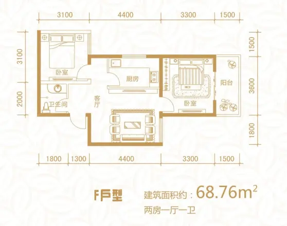 国际幸福城户型图