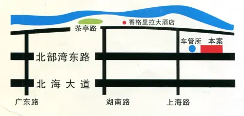 幸福两岸交通图区位图