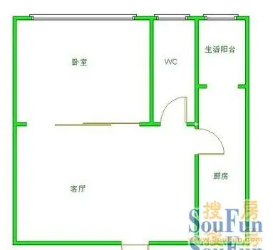 空中港湾户型图