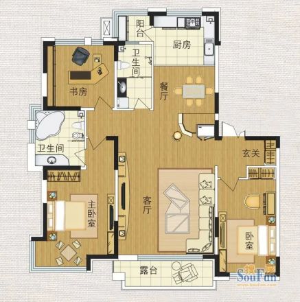 针织印染厂宿舍户型图