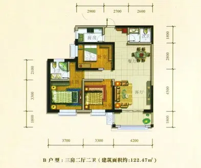 康瑞花园户型图
