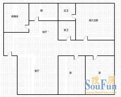 广旺大厦户型图
