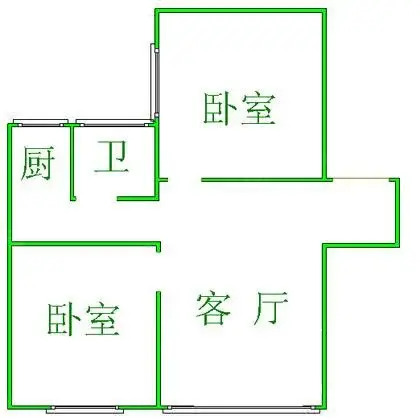 公交公司宿舍户型图