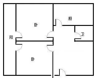 牛王庙干部宿舍户型图