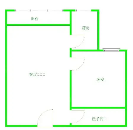 海运公司宿舍户型图