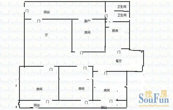 市政府宿舍户型图