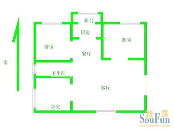 省公路建设公司宿舍户型图