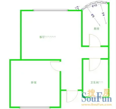 守晶街6号院户型图
