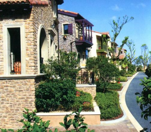 览海国际高尔夫社区实景图