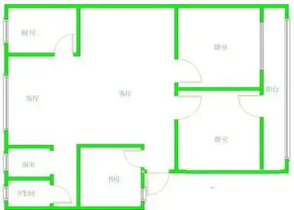 西玉龙街203号院户型图