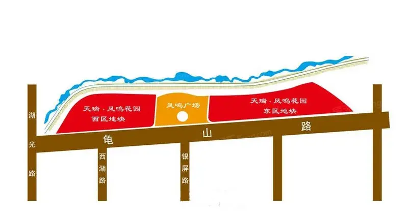 天瑞凤鸣花园交通图