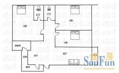 马王庙街45号院户型图