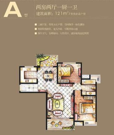 鸿城·铂兰湾户型图