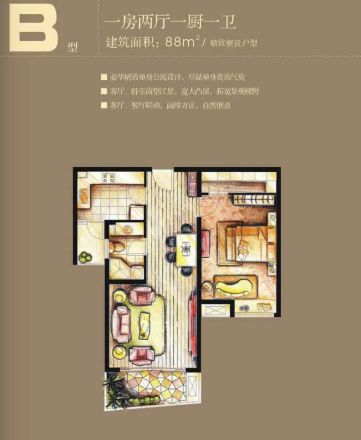 鸿城·铂兰湾户型图
