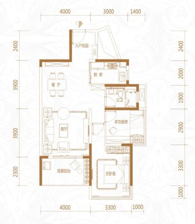 盛天东郡户型图