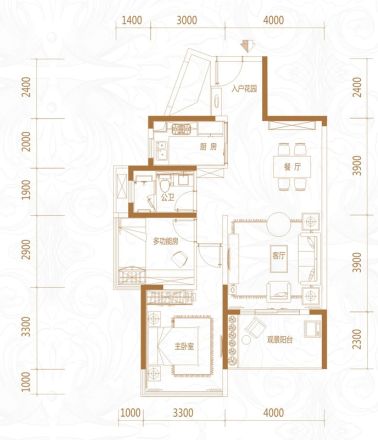 盛天东郡户型图