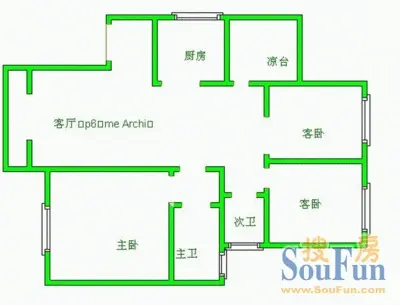金沙商业中心户型图