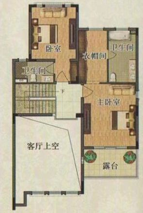 珠江壹城·国际城别墅户型图
