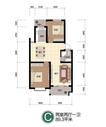 广天青城雅居户型图
