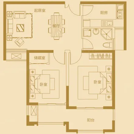蓝岳相府户型图