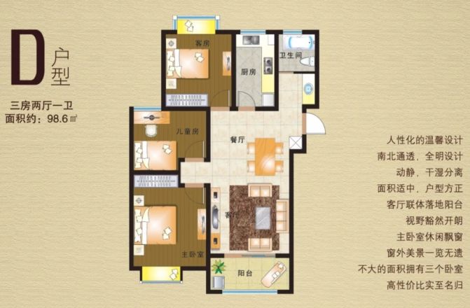 华润景城户型图