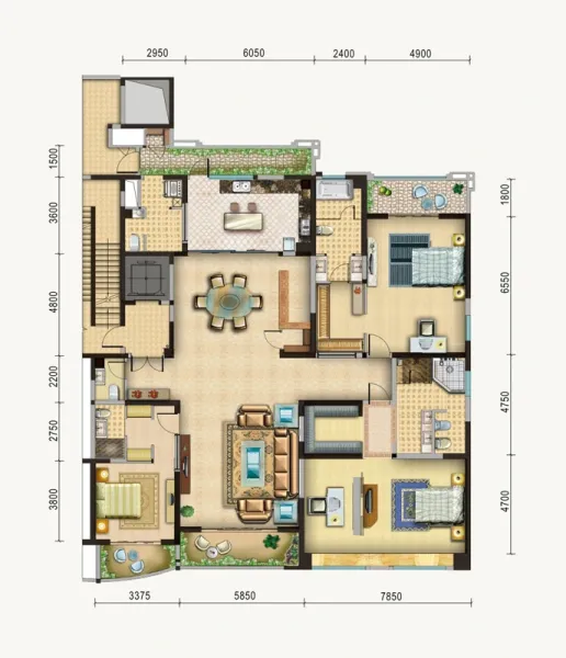 锦天府图片相册,锦天府户型图,样板间图,装修效果图,实景图-成都房天下