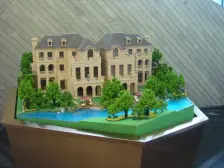 山与城1期清水联排,3+2结构,带双车位,带地下室