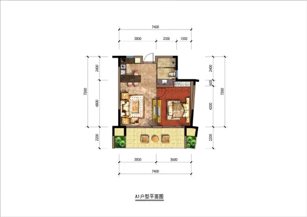 中信香水湾户型图